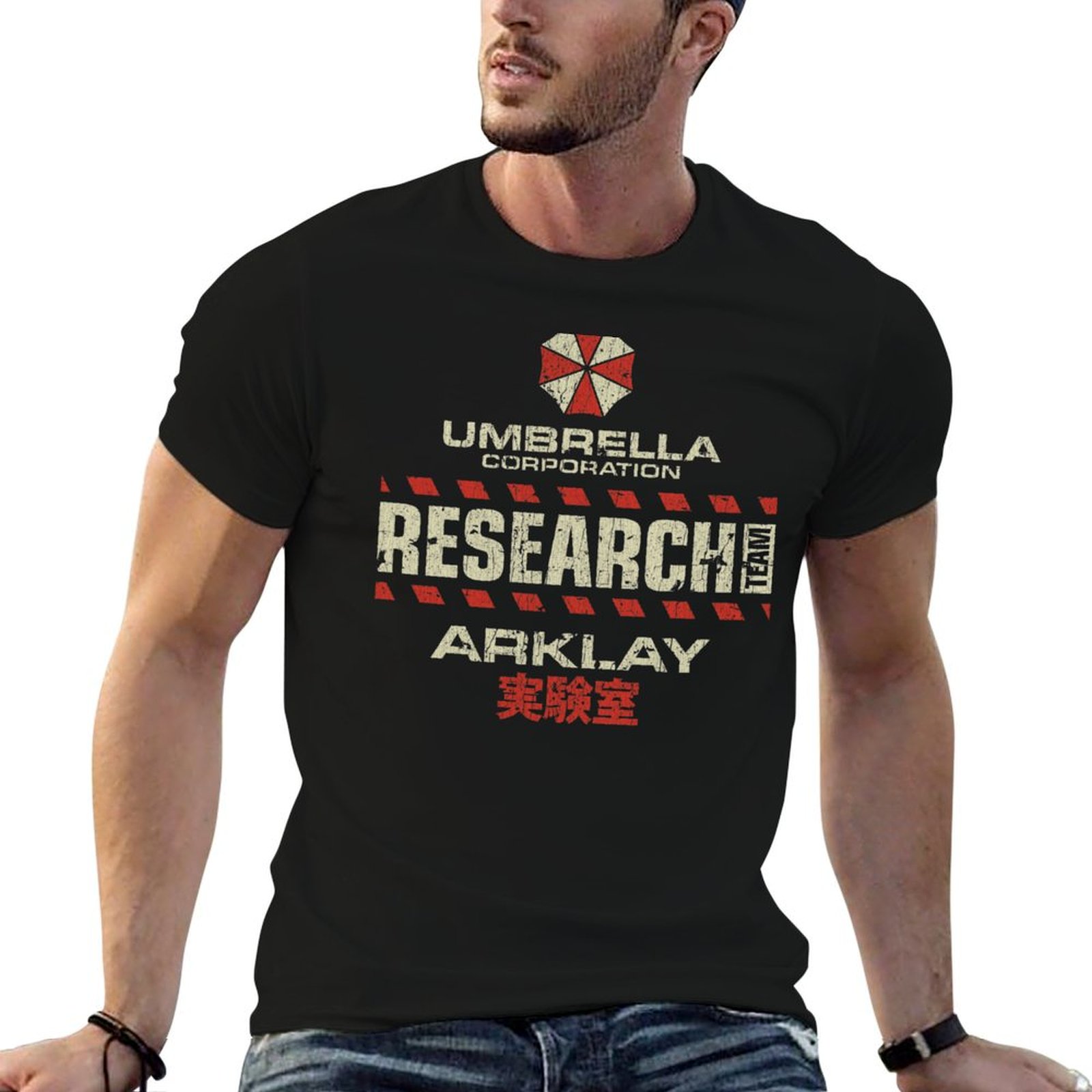 Men'S Fashion Umbrella - Футболка Umbrella Corp. Arklay Lab Research