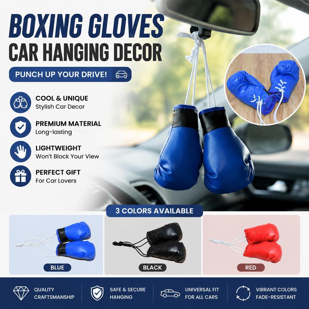 Driving Gloves Leather - Миниатюрные боксерские перчатки, подвеска на зеркало