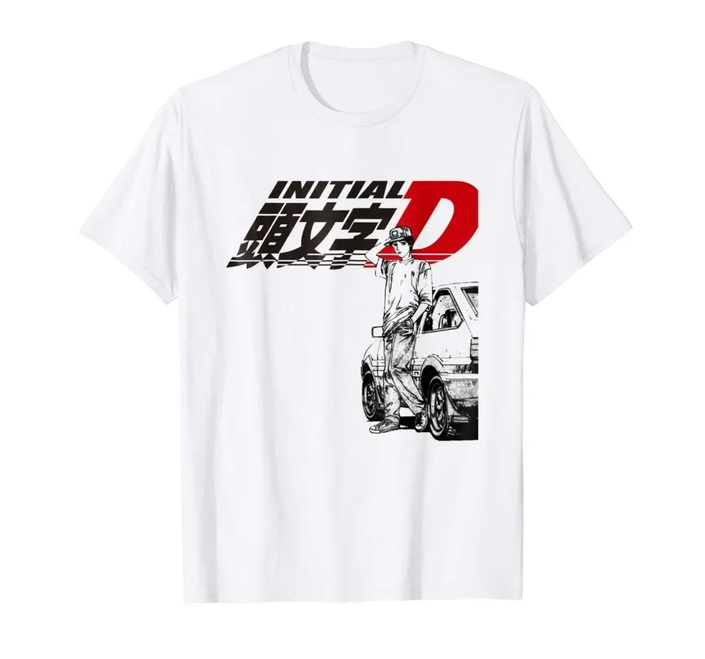 Men'S Fashion Websites - Футболка Initial D, летняя модная футболка