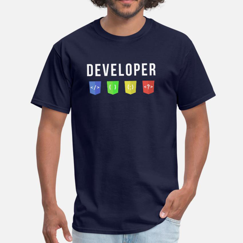 Men'S Fashion Websites - Летняя модная футболка с забавным принтом,