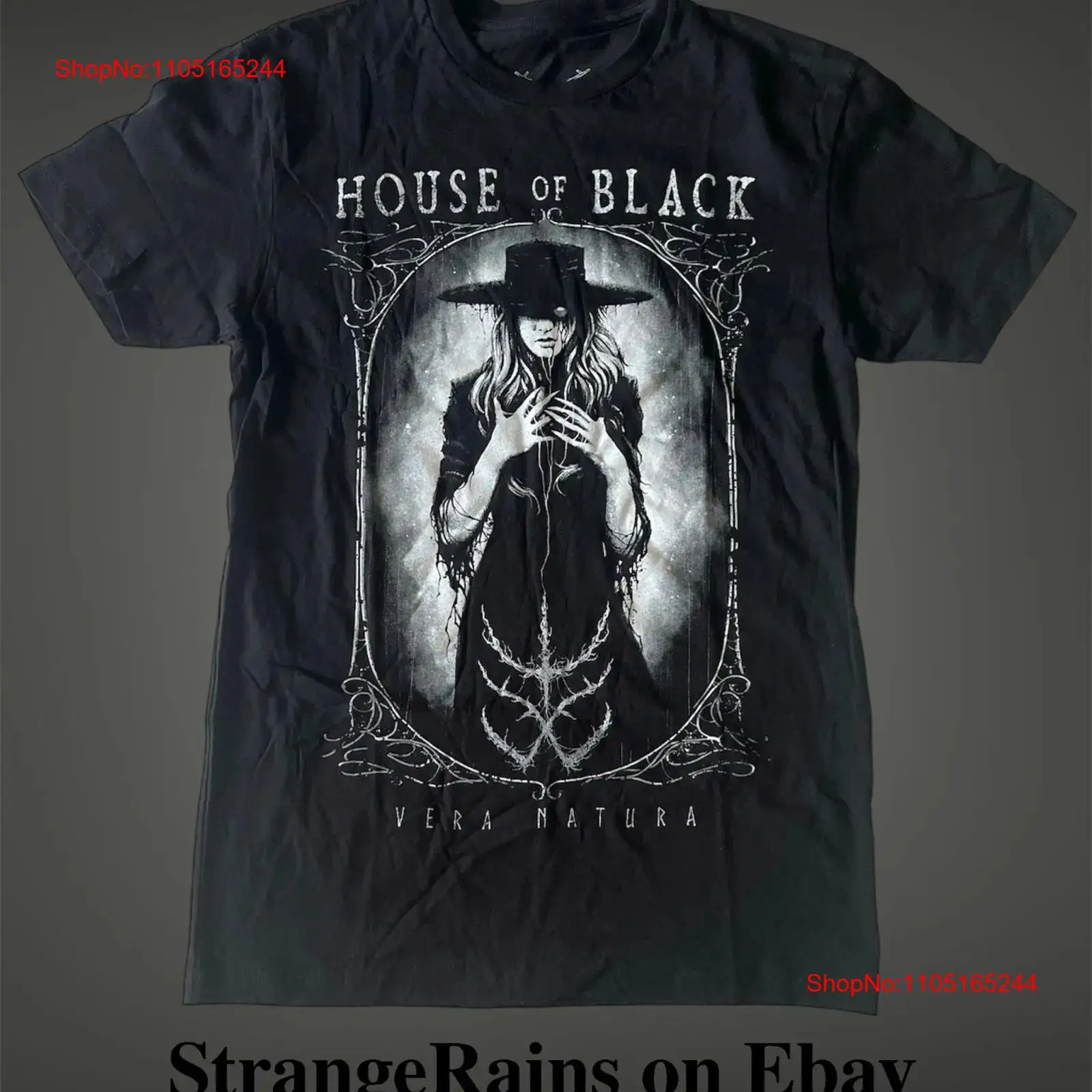 Men'S Fashion Houses - Черная футболка Julia Hart House of
