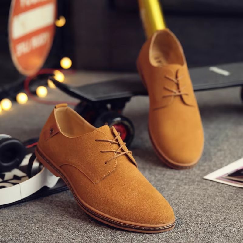 Men'S Fashion Websites - Мужские туфли из нубука, прямые продажи