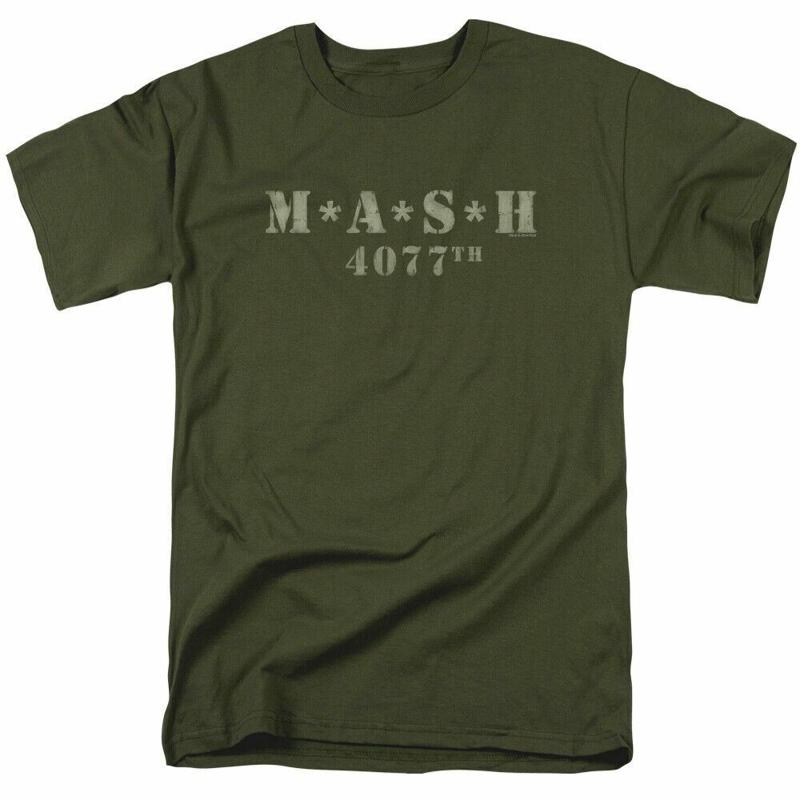 Military Shirt Men - Мужская футболка с логотипом Mash Distressed