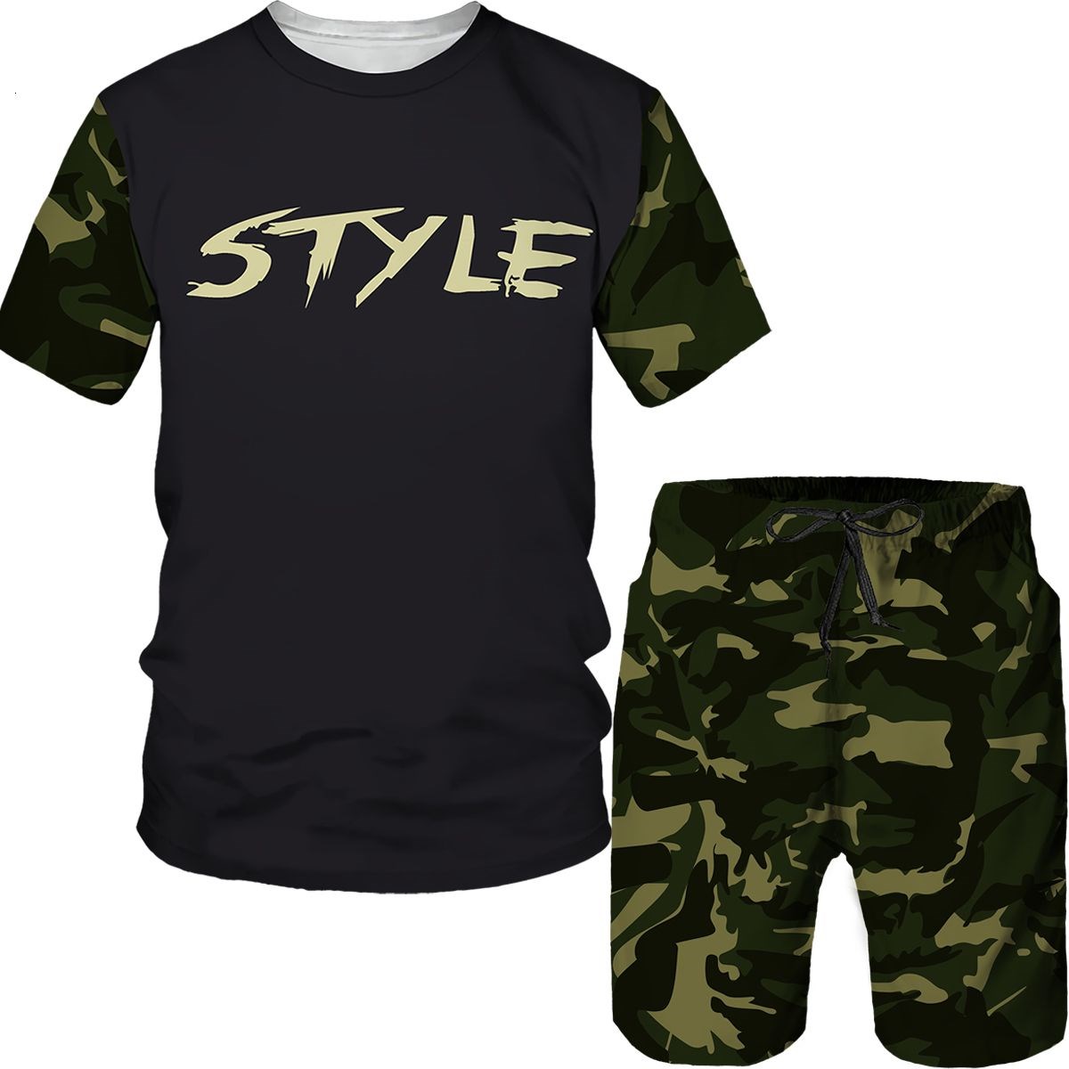 Military Shirt Men - Камуфляжные мужские костюмы: комплекты из 2