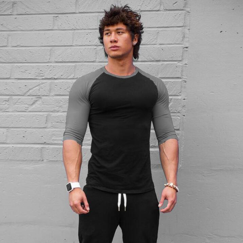 Muscle Tee Workout - Простая рубашка для фитнеса с рукавом