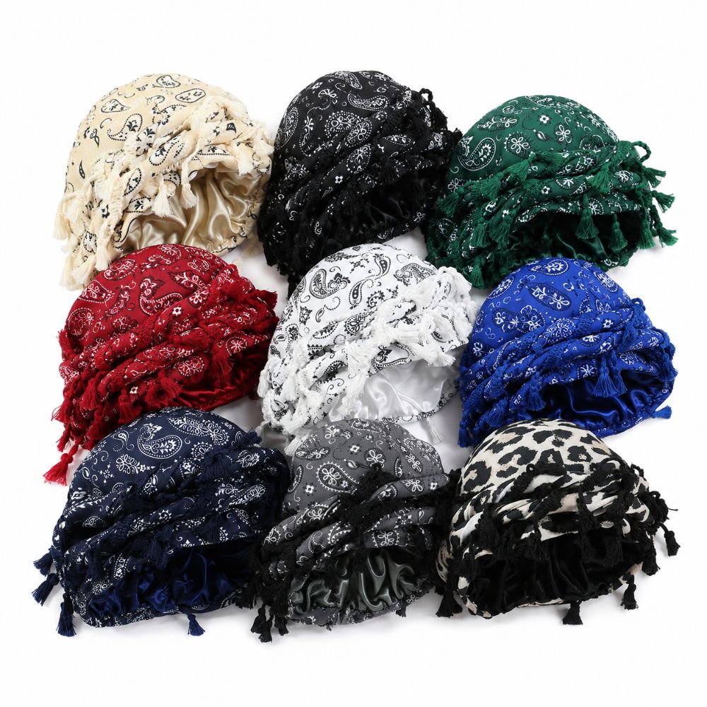 Men'S Fashion Head Scarf - Унисекс атласные повязки на голову с