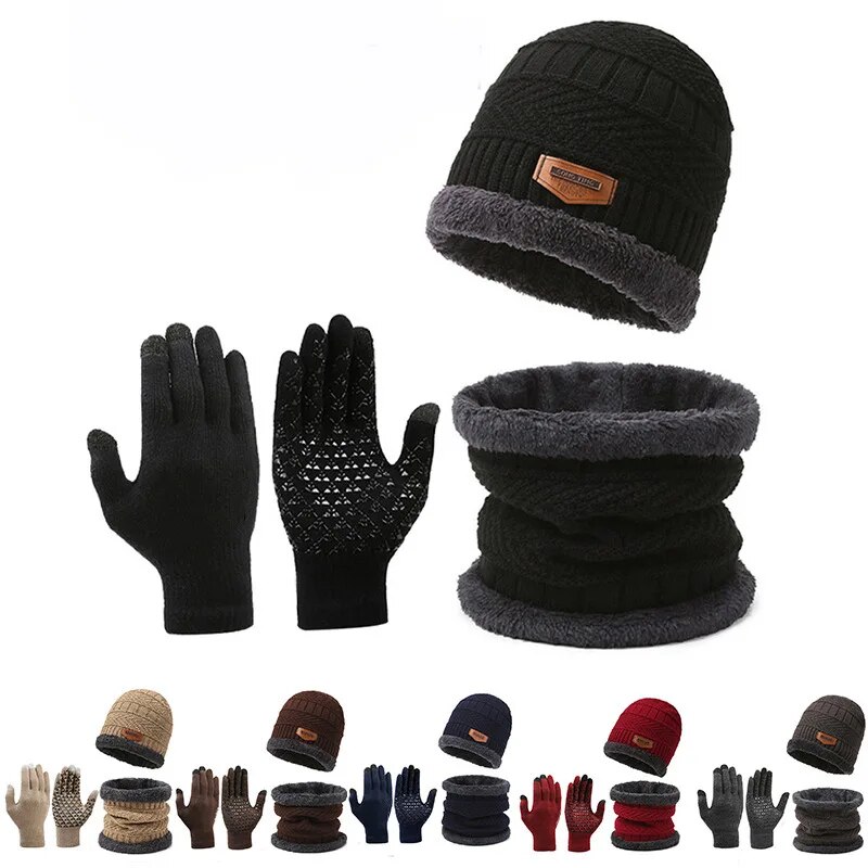 Men'S Fashion Websites - Мужская ветрозащитная шапка Зимний шарф для