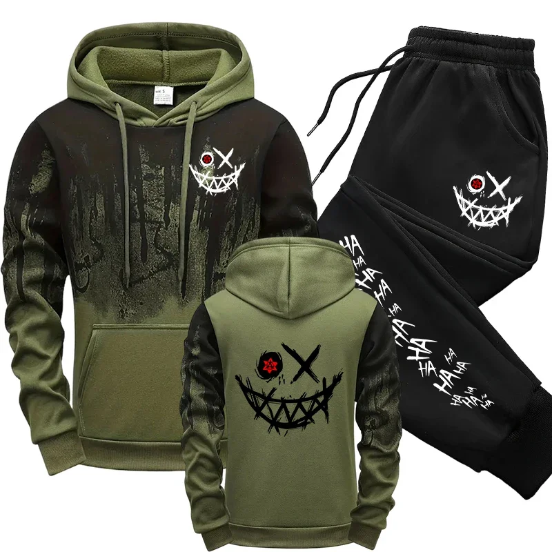 Mens Fashion Casual 2026 - Осенне-зимний мужской повседневный спортивный костюм 2026: