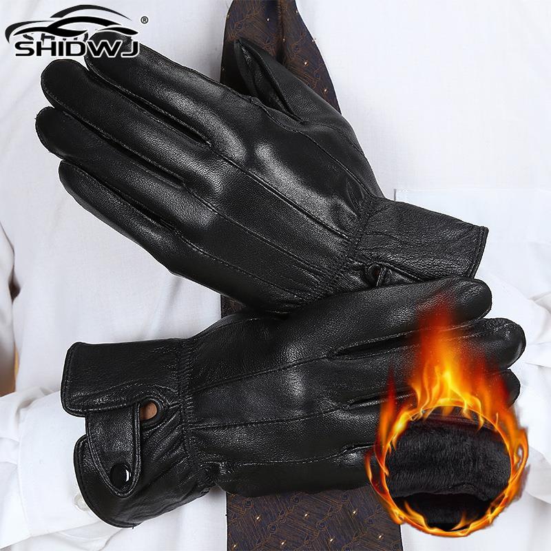 1 пара мужские зимние осенние  – обзор и цена Driving Gloves Leather