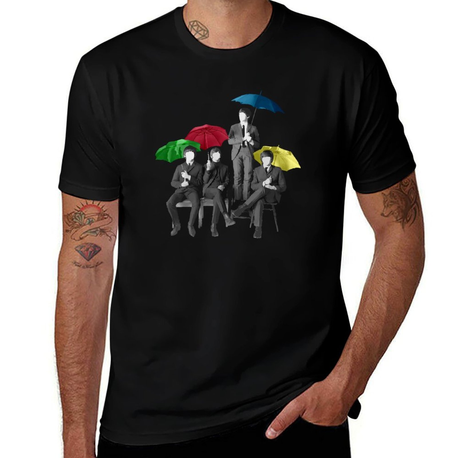 Футболка Umbrella Fab Four, по – обзор и цена Men'S Fashion Umbrella