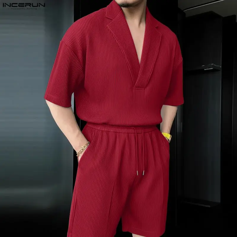 Мужской комплект INCERUN: одно – обзор и цена Mens Fashion Casual 2026