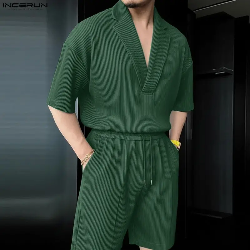 Мужской комплект INCERUN: одно – обзор и цена Mens Fashion Casual 2026