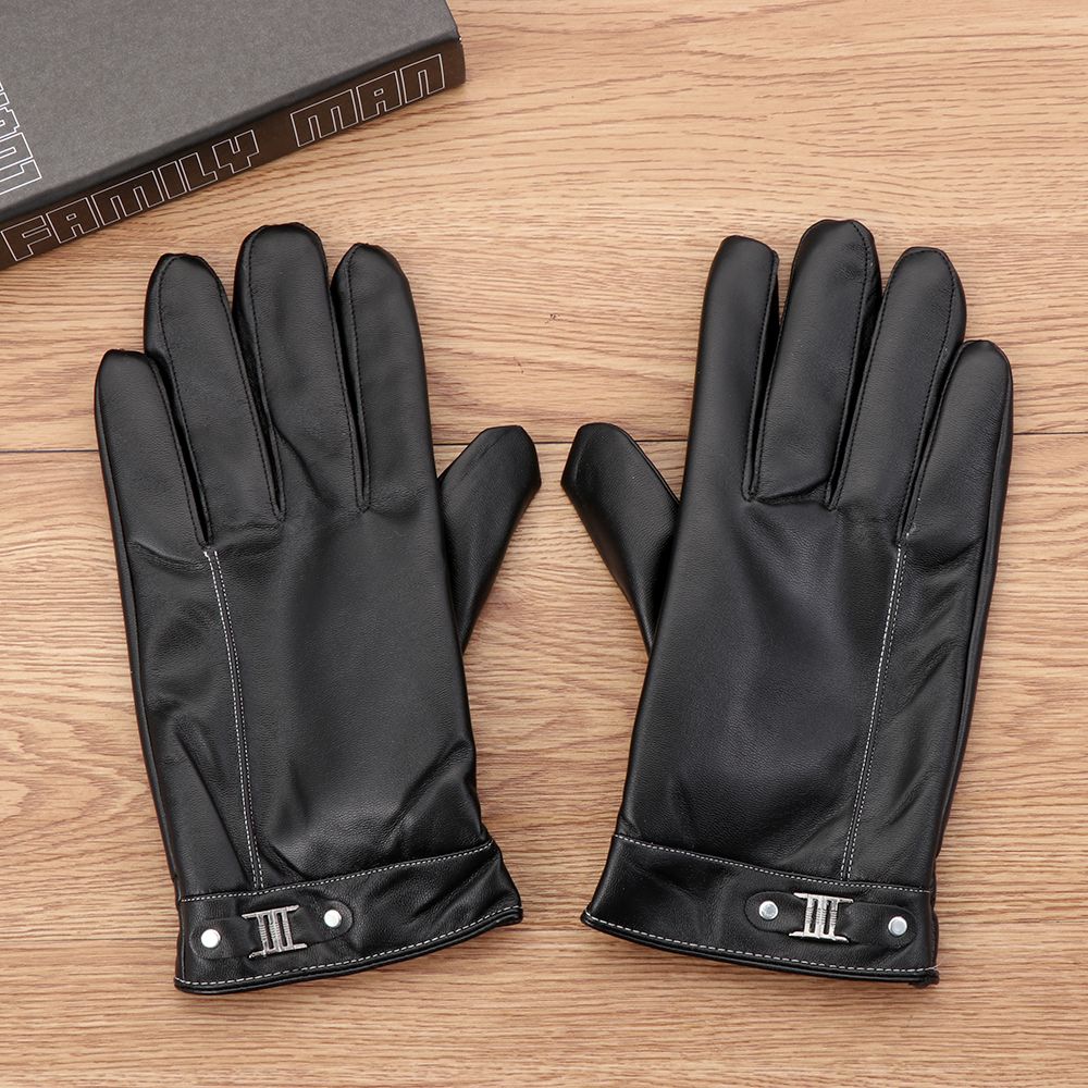 Мужские флисовые теплые кожаны – обзор и цена Driving Gloves Leather