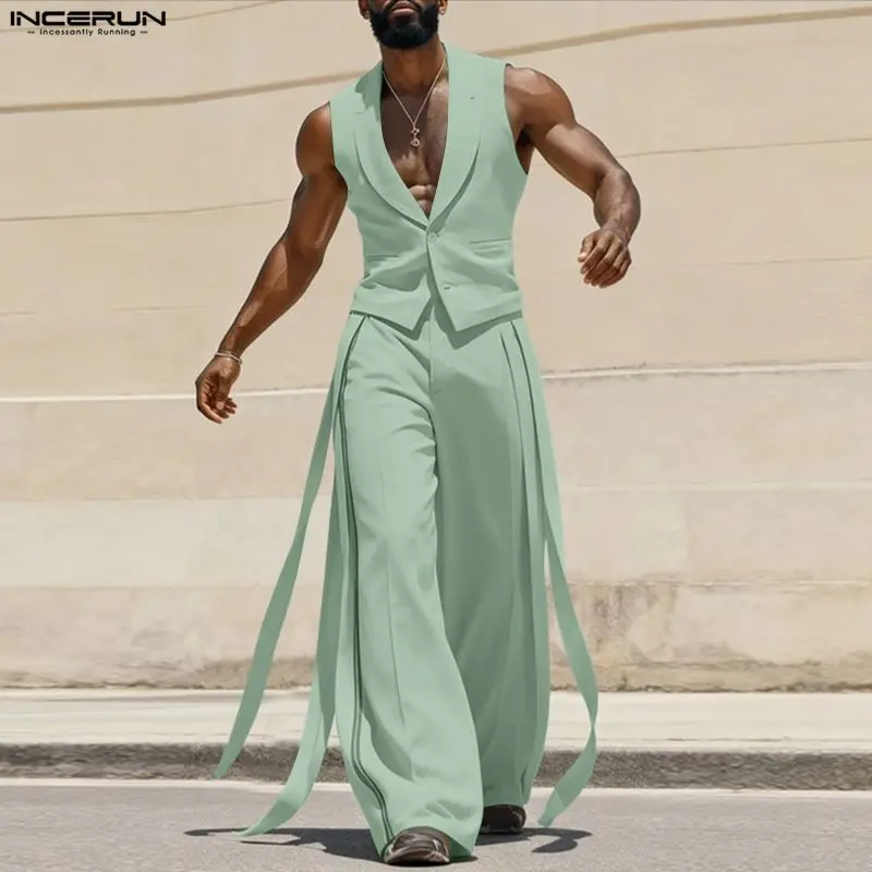 Мужской комплект INCERUN: одно – обзор и цена Mens Fashion Casual 2026