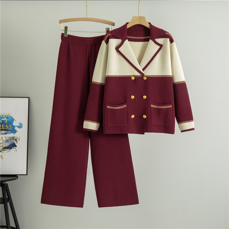 Женский новый комплект из двух – обзор и цена Knitted Cardigan Men
