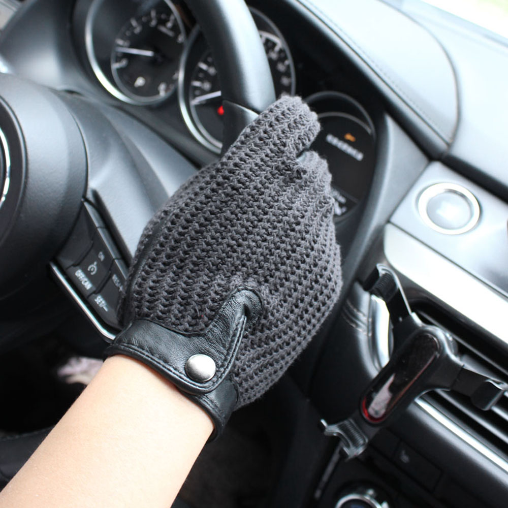 Высококачественные новые кожан – обзор и цена Driving Gloves Leather