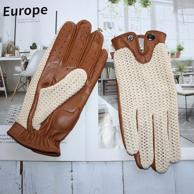 Высококачественные новые кожан – обзор и цена Driving Gloves Leather