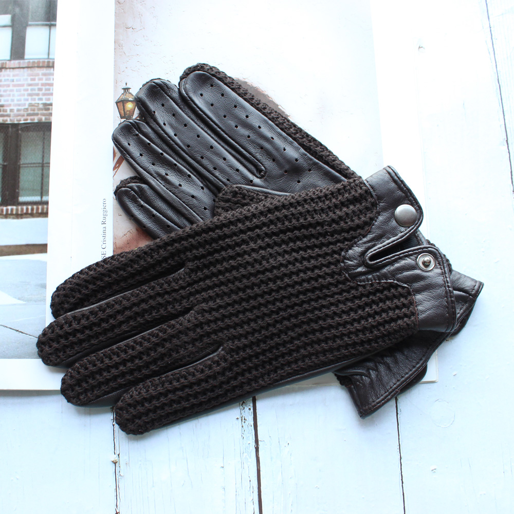 Высококачественные новые кожан – обзор и цена Driving Gloves Leather