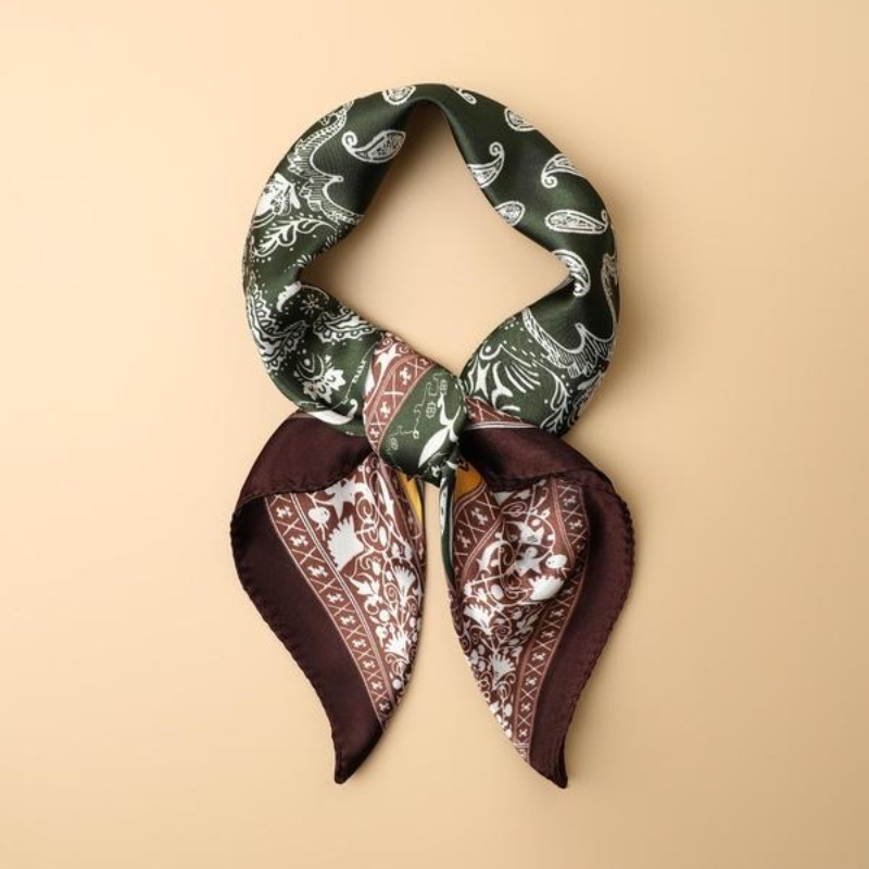 Квадратная пленка с принтом пе – обзор и цена Men'S Fashion Head Scarf