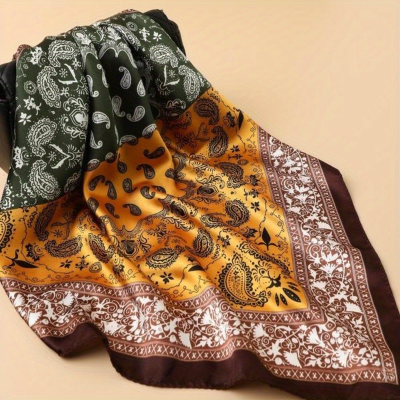 Квадратная пленка с принтом пе – обзор и цена Men'S Fashion Head Scarf