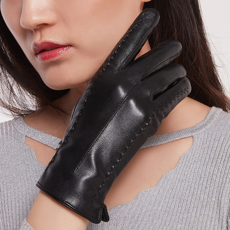 Женские перчатки из овчины, зи – обзор и цена Driving Gloves Leather