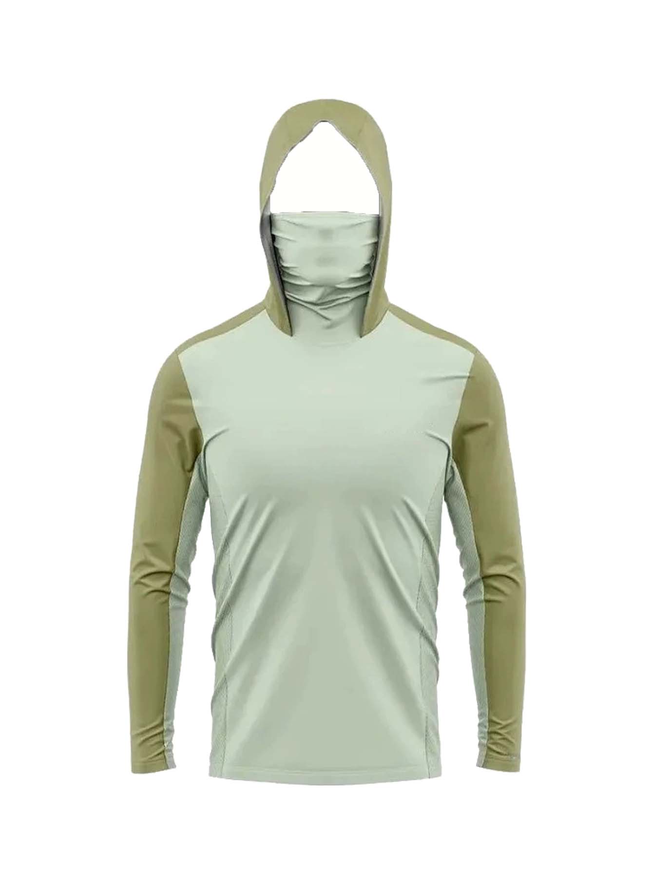Футболка с капюшоном для рыбал – обзор и цена Military Shirt Men
