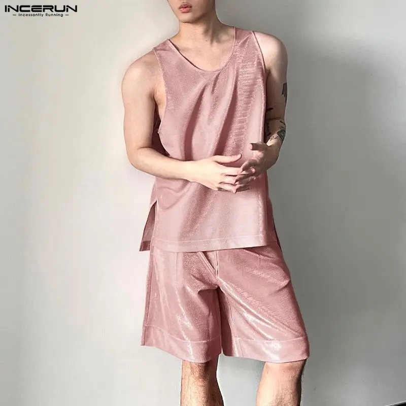 Мужские комплекты INCERUN: бле – обзор и цена Mens Fashion Casual 2026
