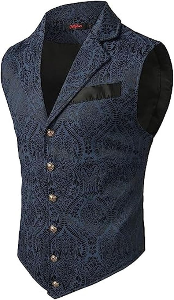 Мужской жилет с викторианским  – обзор и цена Formal Waistcoat Vest