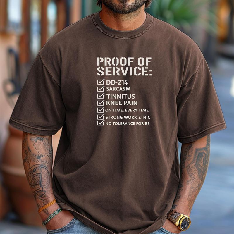 Футболка с надписью «Ветеранск – обзор и цена Military Shirt Men