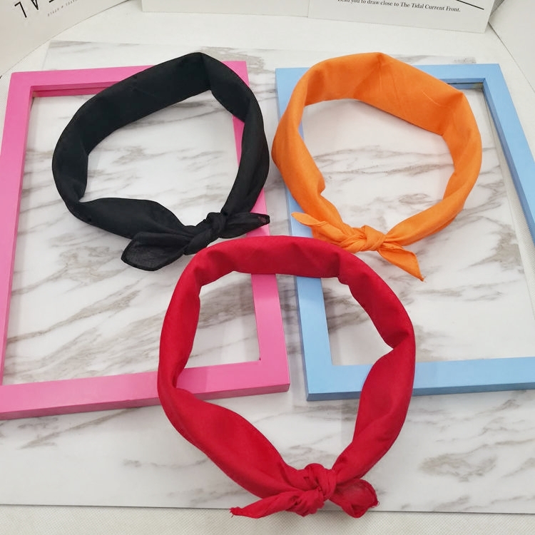 Однотонная хлопковая бандана в – обзор и цена Men'S Fashion Head Scarf