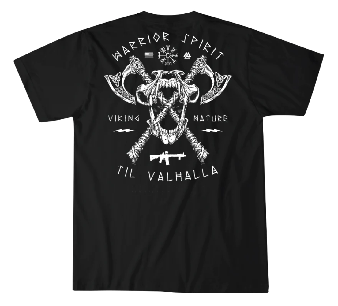 Футболка Til Valhalla Vi King  – обзор и цена Military Shirt Men
