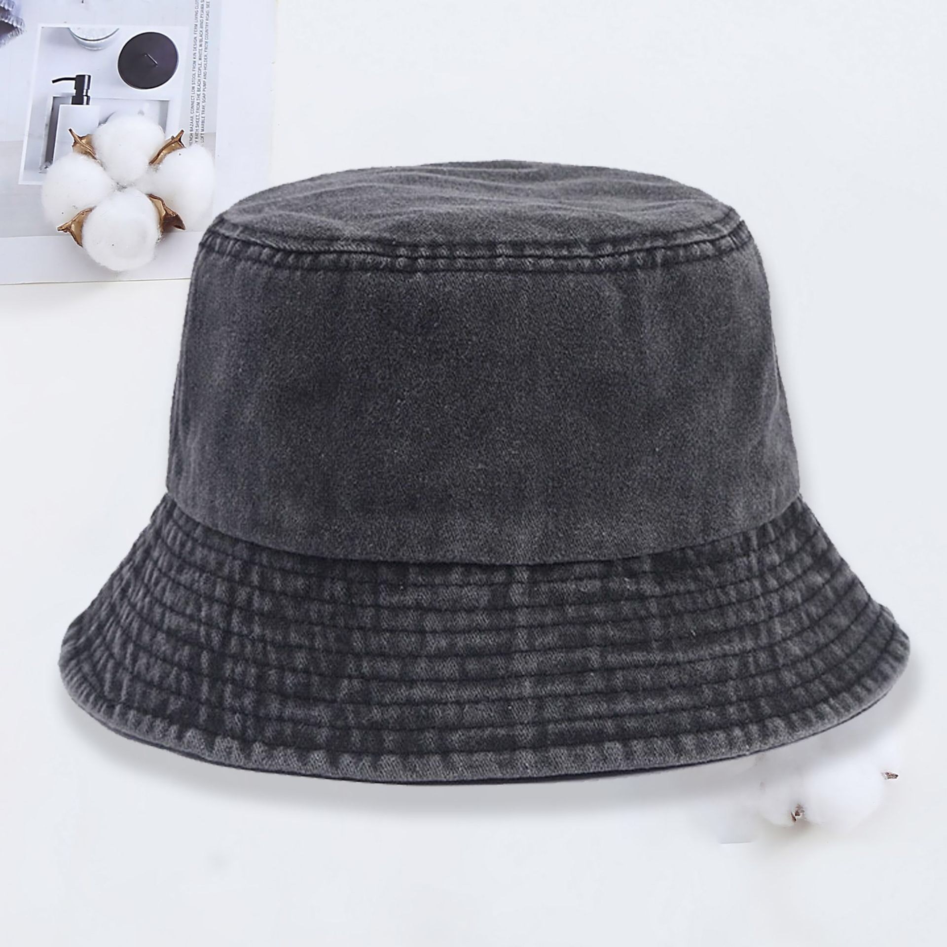 Джинсовая панама с индивидуаль – обзор и цена Mens Fashion Bucket Hat