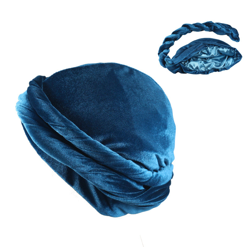 Сплошной цвет, мужской бархатн – обзор и цена Men'S Fashion Head Scarf