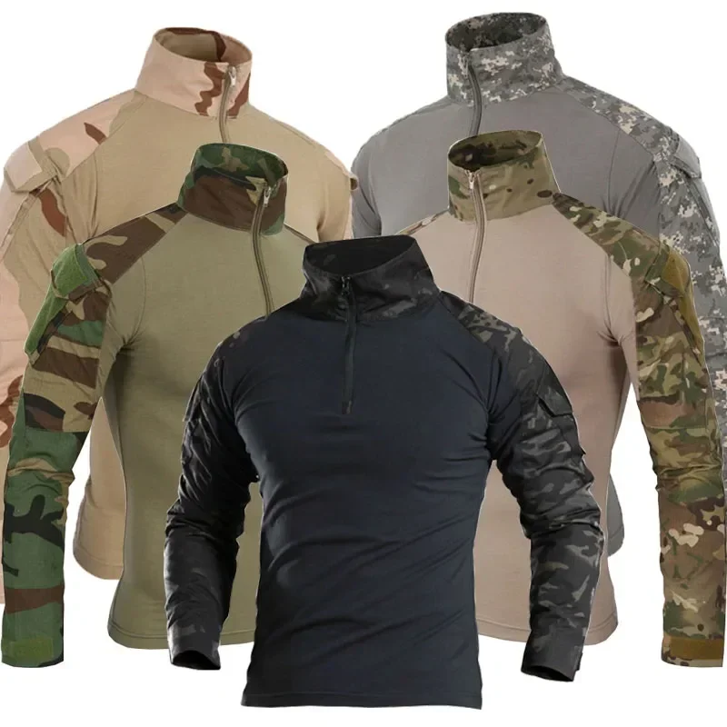 Мужские камуфляжные тактически – обзор и цена Military Shirt Men
