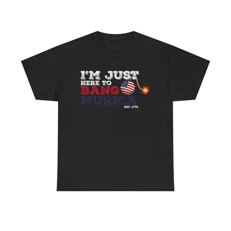 Футболка Im Just Here To Bang  – обзор и цена Military Shirt Men