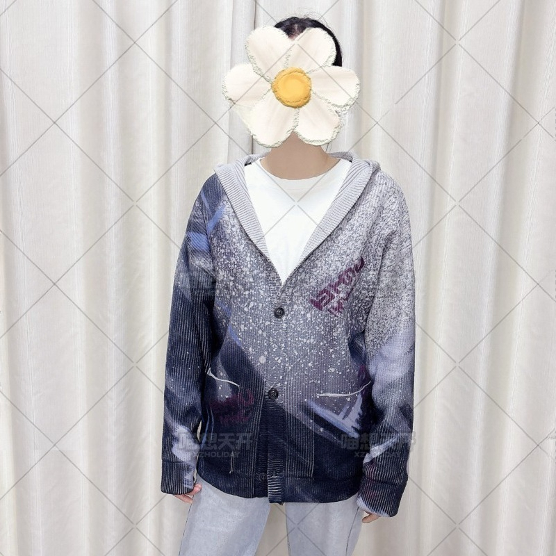 Костюм Сайлуса из игры Love an – обзор и цена Knitted Cardigan Men