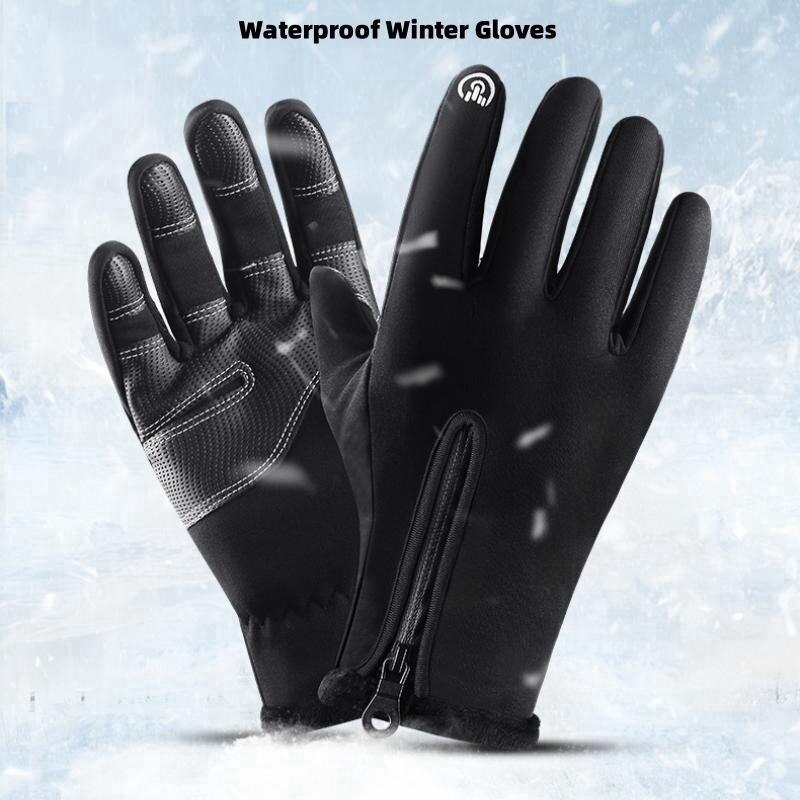 Зимние водонепроницаемые перча – обзор и цена Driving Gloves Leather
