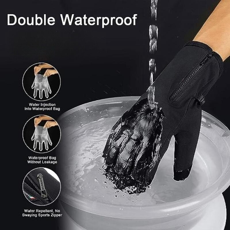 Зимние водонепроницаемые перча – обзор и цена Driving Gloves Leather