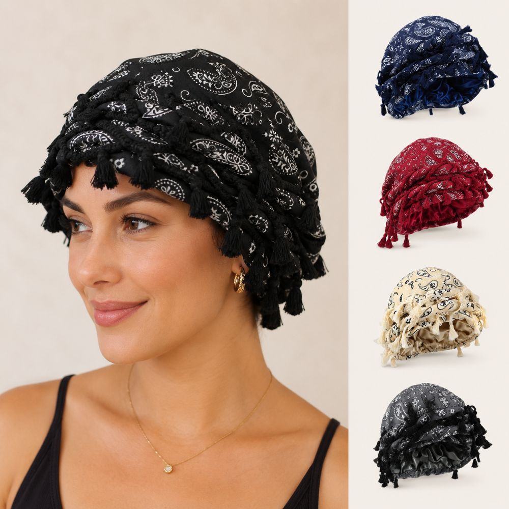 Унисекс атласные повязки на го – обзор и цена Men'S Fashion Head Scarf