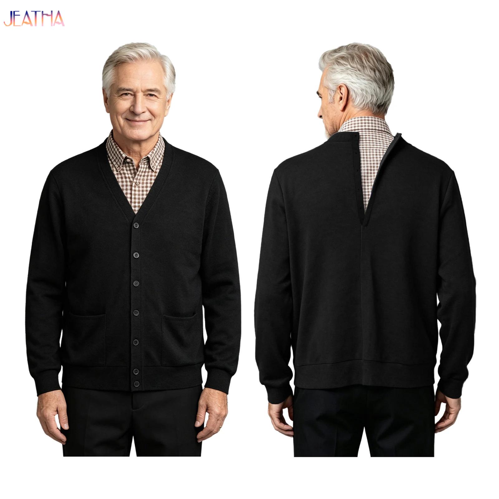Мужской адаптивный кардиган дл – обзор и цена Knitted Cardigan Men