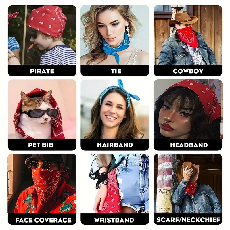 Универсальная повязка на голов – обзор и цена Men'S Fashion Head Scarf