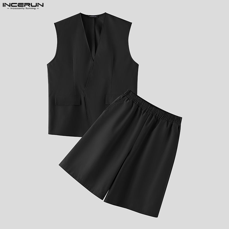 Мужской комплект INCERUN: одно – обзор и цена Mens Fashion Casual 2026